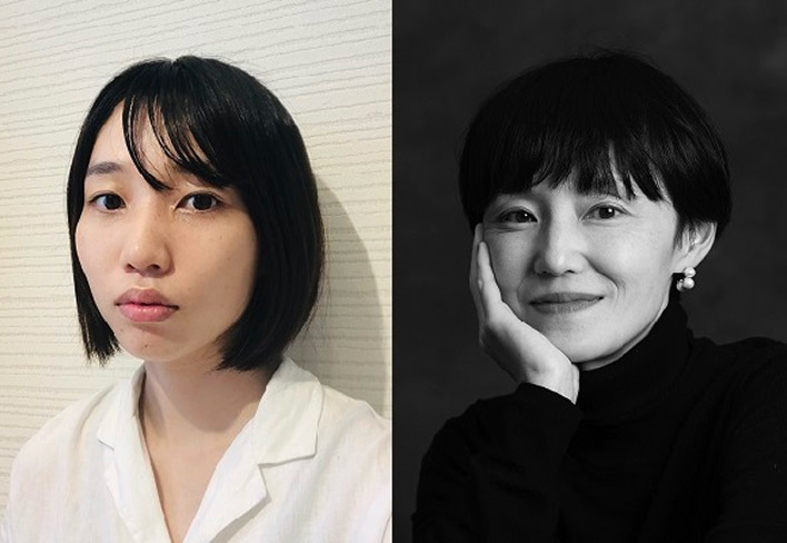 第69回選考会で受賞が決まった安藤奎氏（左）と笠木泉氏（右･©加藤孝）